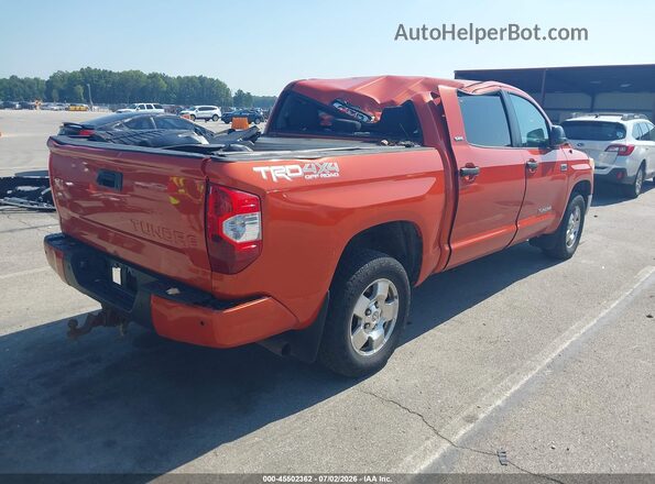 5TFDY5F16GX504240 2016 TOYOTA TUNDRA Orange Tył prawy