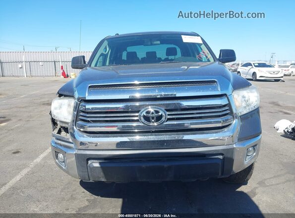 5TFDY5F16HX585807 2017 TOYOTA TUNDRA Gray Вид щитка приладів
