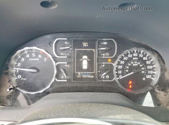 5TFDY5F16JX694726 2018 TOYOTA TUNDRA Gray Instrument cluster view