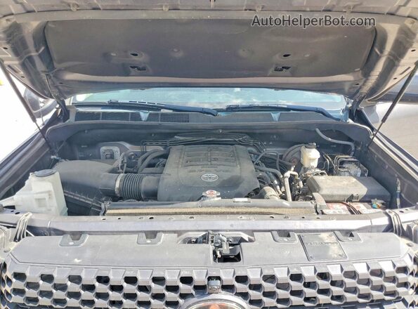 5TFDY5F17KX836079 2019 TOYOTA TUNDRA Gray უკანა სალონის ხედი