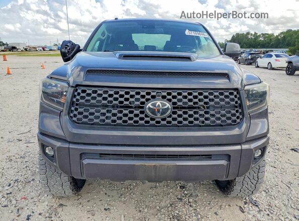 5TFDY5F17KX836079 2019 TOYOTA TUNDRA Gray წინა ხედი