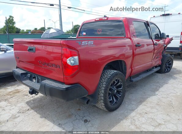 5TFDY5F17LX945644 2020 TOYOTA TUNDRA Red Հետևի աջ