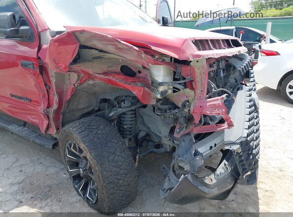 5TFDY5F17LX945644 2020 TOYOTA TUNDRA Red Դիմացի տեսք