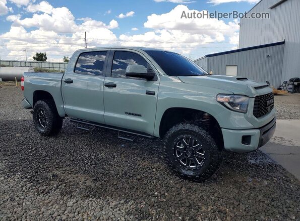 5TFDY5F17MX973722 2021 TOYOTA TUNDRA Gray Առջևի աջ
