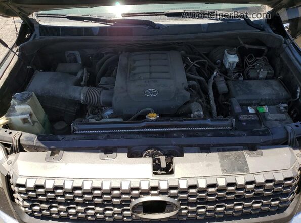 5TFDY5F18GX505759 2016 TOYOTA TUNDRA Black Вид задньої частини салону