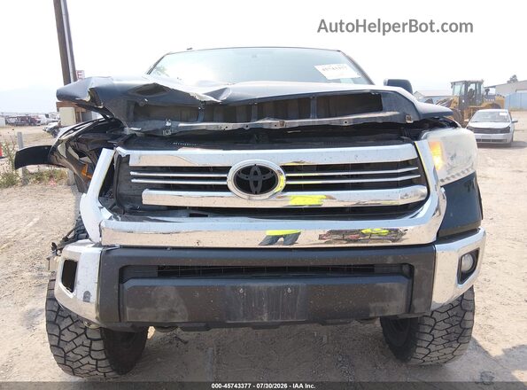5TFDY5F18HX669840 2017 TOYOTA TUNDRA Black Widok zestawu wskaźników