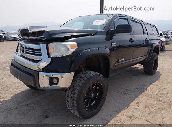 5TFDY5F18HX669840 2017 TOYOTA TUNDRA Black Przód lewy