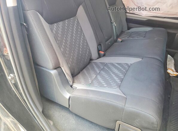5TFDY5F19LX900320 2020 TOYOTA TUNDRA Black Widok tylnych siedzeń