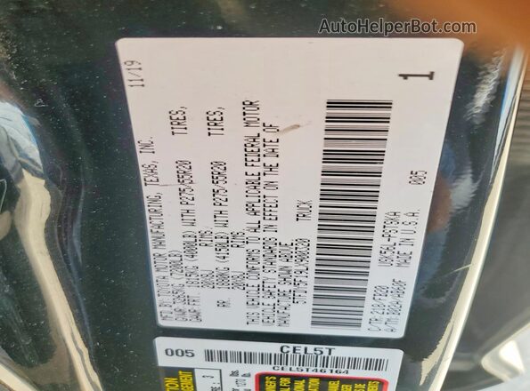 5TFDY5F19LX900320 2020 TOYOTA TUNDRA Black Widok komory silnika