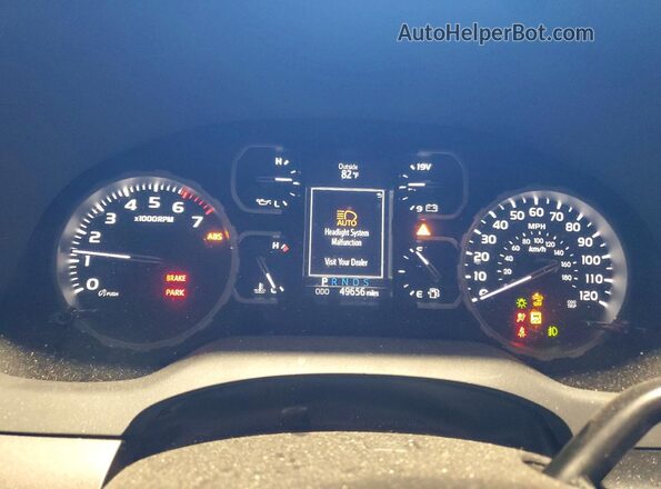 5TFDY5F19MX979926 2021 TOYOTA TUNDRA Gray ხელსაწყოთა პანელის ხედი