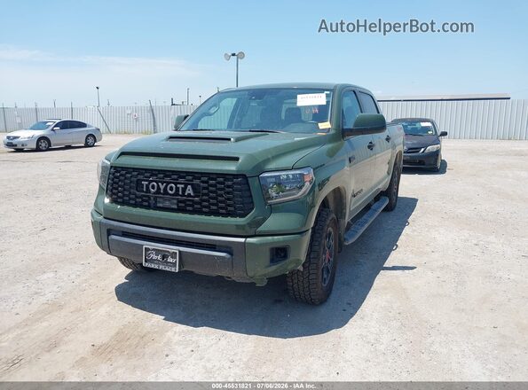 5TFDY5F1XLX891742 2020 TOYOTA TUNDRA Green Передня ліва чверть