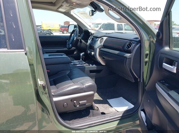 5TFDY5F1XLX891742 2020 TOYOTA TUNDRA Green Вид салону спереду