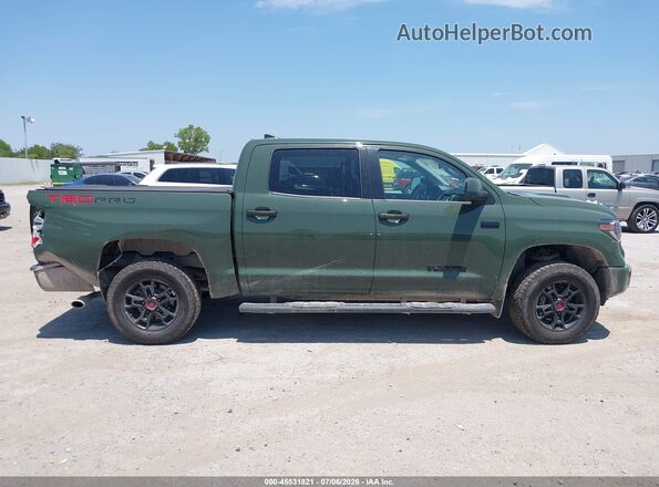 5TFDY5F1XLX891742 2020 TOYOTA TUNDRA Green Вид задньої частини салону
