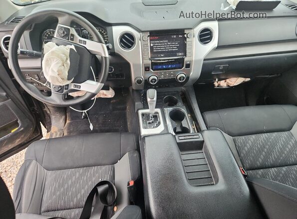 5TFDY5F1XLX929342 2020 TOYOTA TUNDRA Black Առջևի վահանակի տեսք