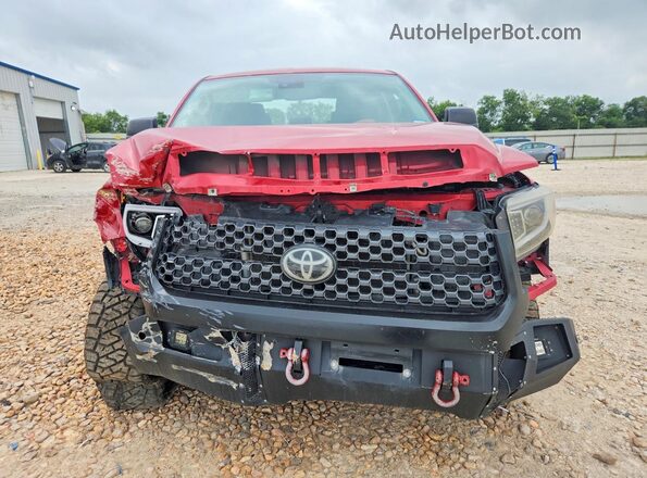 5TFDY5F1XMX989168 2021 TOYOTA TUNDRA Red წინა ხედი