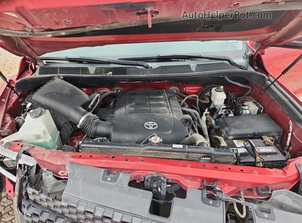 5TFDY5F1XMX989168 2021 TOYOTA TUNDRA Red 
