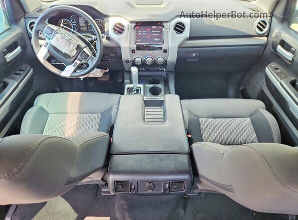 5TFDY5F1XMX989168 2021 TOYOTA TUNDRA Red წინა პანელის ხედი