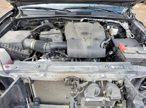 5TFDZ5BN0JX034591 2018 TOYOTA TACOMA Gray Vista interior trasera