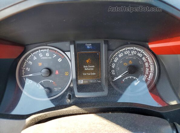 5TFDZ5BN2HX021867 2017 TOYOTA TACOMA Оранжевый Вид щитка приборов