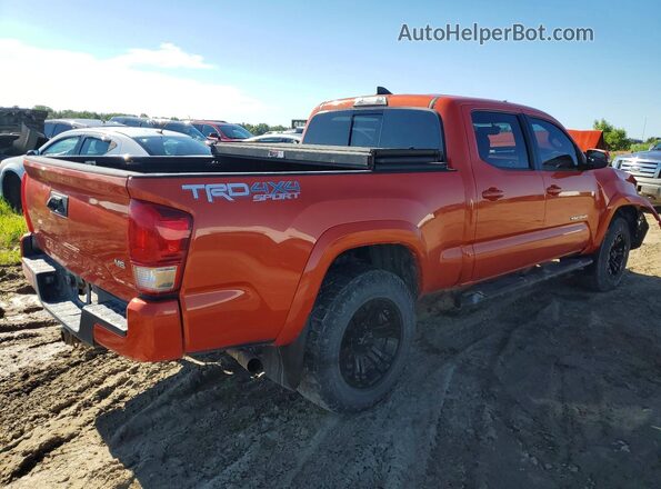5TFDZ5BN2HX021867 2017 TOYOTA TACOMA Оранжевый Задняя правая четверть