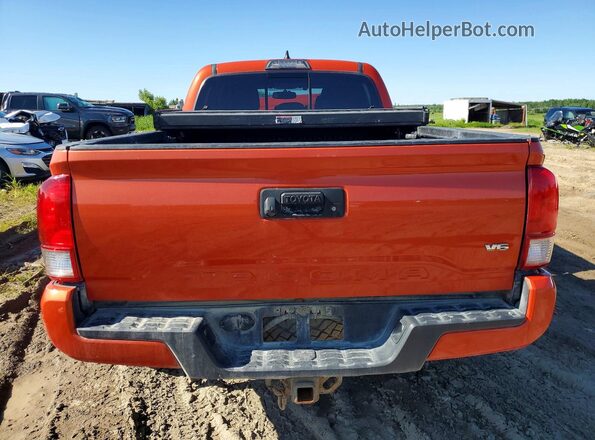 5TFDZ5BN2HX021867 2017 TOYOTA TACOMA Оранжевый Вид сзади