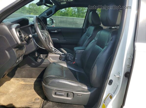 5TFDZ5BN2MX058590 2021 TOYOTA TACOMA White წინა სალონის ხედი