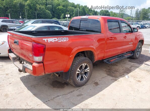 5TFDZ5BN5HX018199 2017 TOYOTA TACOMA Оранжевый Задняя правая четверть