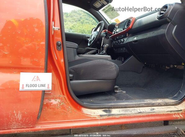 5TFDZ5BN5HX018199 2017 TOYOTA TACOMA Оранжевый Вид щитка приборов