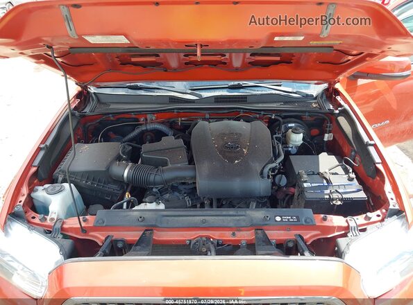 5TFDZ5BN5HX018199 2017 TOYOTA TACOMA Оранжевый Вид сзади