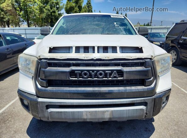 5TFEM5F11GX097718 2016 TOYOTA TUNDRA White Widok z przodu