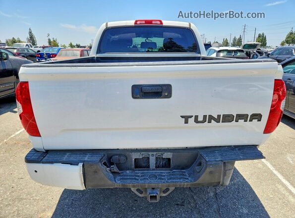 5TFEM5F11GX097718 2016 TOYOTA TUNDRA White Widok z tyłu