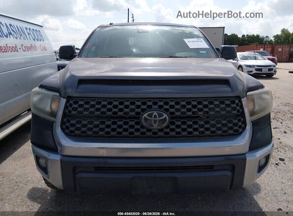 5TFEM5F14JX124286 2018 TOYOTA TUNDRA Black ხელსაწყოთა პანელის ხედი