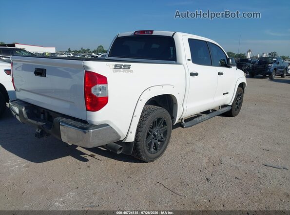 5TFEM5F14KX135421 2019 TOYOTA TUNDRA Белый Задняя правая четверть