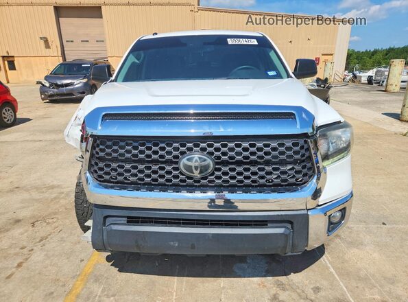 5TFEM5F14KX135872 2019 TOYOTA TUNDRA White Widok z przodu