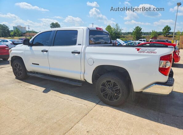 5TFEM5F14KX135872 2019 TOYOTA TUNDRA White Tył lewy