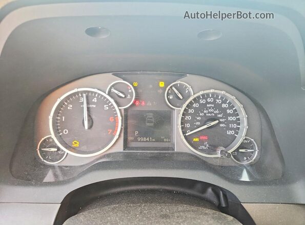 5TFEM5F16HX112070 2017 TOYOTA TUNDRA Gray Սարքավորումների վահանակի տեսք