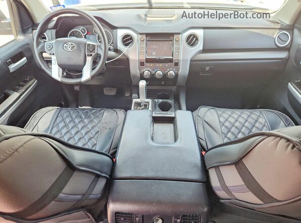5TFEM5F19GX095487 2016 TOYOTA TUNDRA Угольный Вид панели приборов