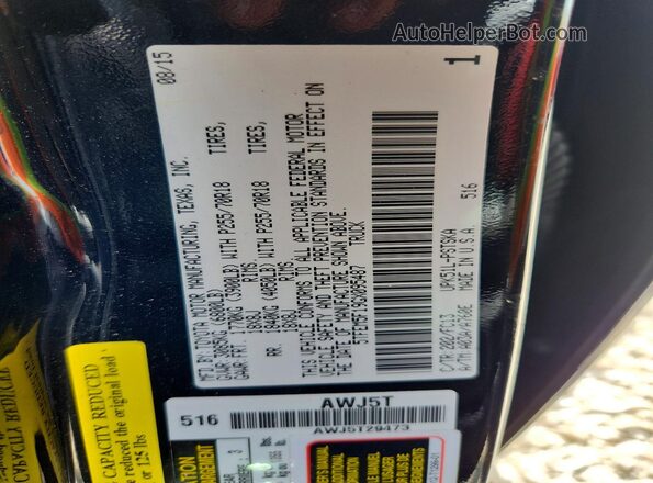 5TFEM5F19GX095487 2016 TOYOTA TUNDRA Угольный Вид подкапотного пространства