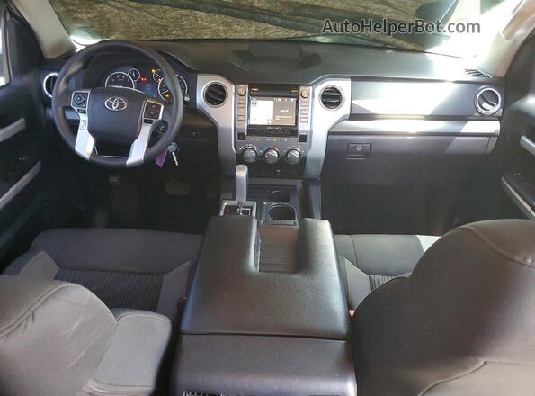 5TFEM5F19HX122429 2017 TOYOTA TUNDRA Gray წინა პანელის ხედი