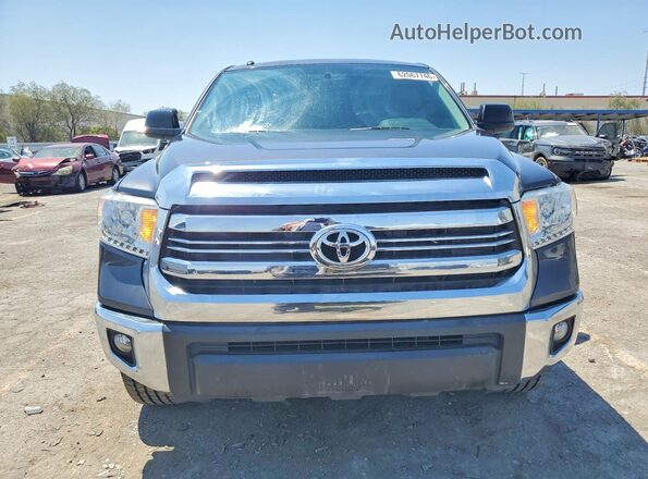5TFEM5F19HX122429 2017 TOYOTA TUNDRA Gray წინა ხედი