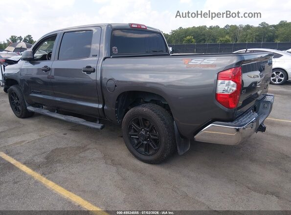 5TFEM5F19KX136662 2019 TOYOTA TUNDRA Серый Задняя левая четверть