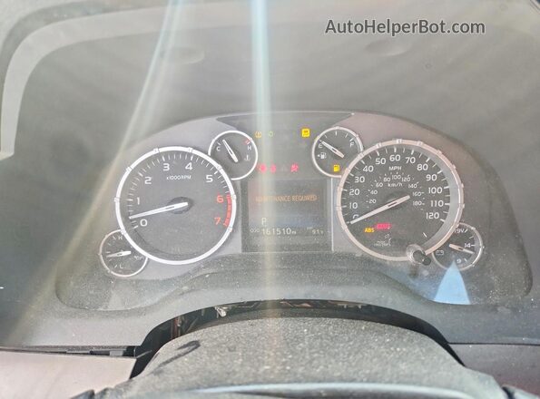 5TFEM5F1XGX096616 2016 TOYOTA TUNDRA Silver Instrument cluster view
