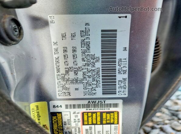 5TFEM5F1XGX096616 2016 TOYOTA TUNDRA Silver Engine compartment view