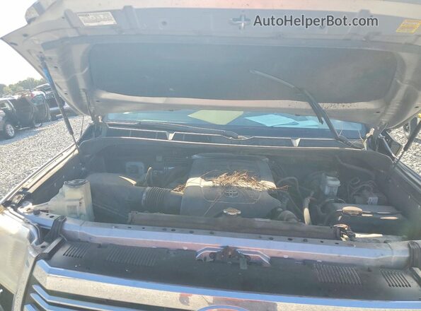 5TFEM5F1XGX096616 2016 TOYOTA TUNDRA Silver Rear interior view