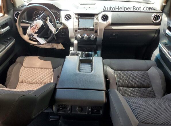 5TFEW5F14GX196916 2016 TOYOTA TUNDRA Gray Widok deski rozdzielczej