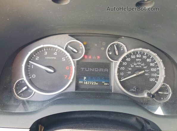5TFEW5F14GX196916 2016 TOYOTA TUNDRA Gray Widok zestawu wskaźników