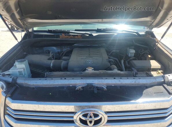 5TFEW5F16GX206426 2016 TOYOTA TUNDRA Серебряный Вид задней части салона