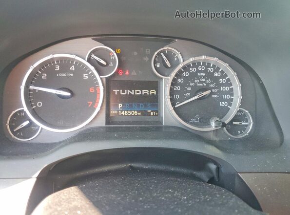 5TFEW5F1XGX208499 2016 TOYOTA TUNDRA Gray ხელსაწყოთა პანელის ხედი