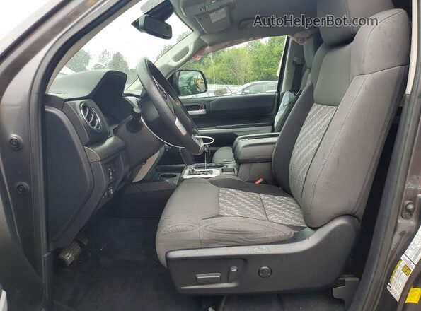 5TFEY5F11MX286675 2021 TOYOTA TUNDRA Charcoal Widok wnętrza z przodu