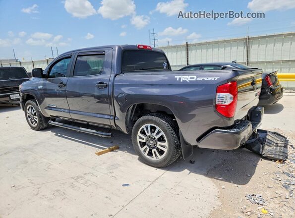 5TFEY5F12JX239389 2018 TOYOTA TUNDRA Silver Rear left